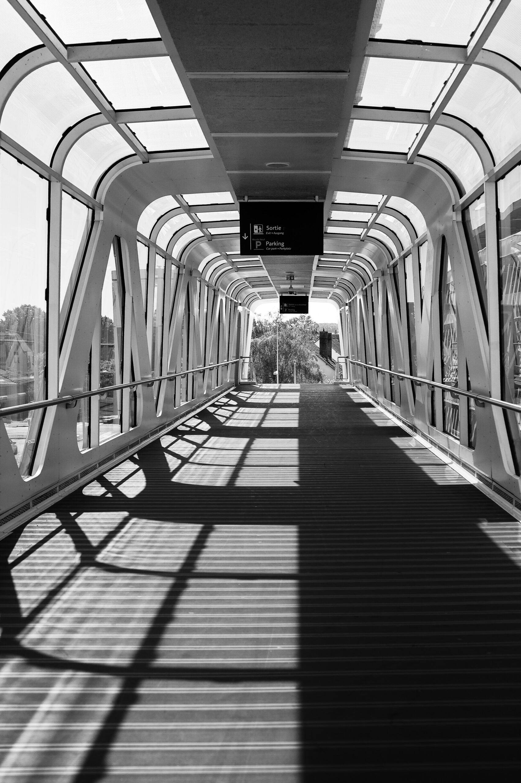 photo architecturale de la gare de Haguenau en alsace
