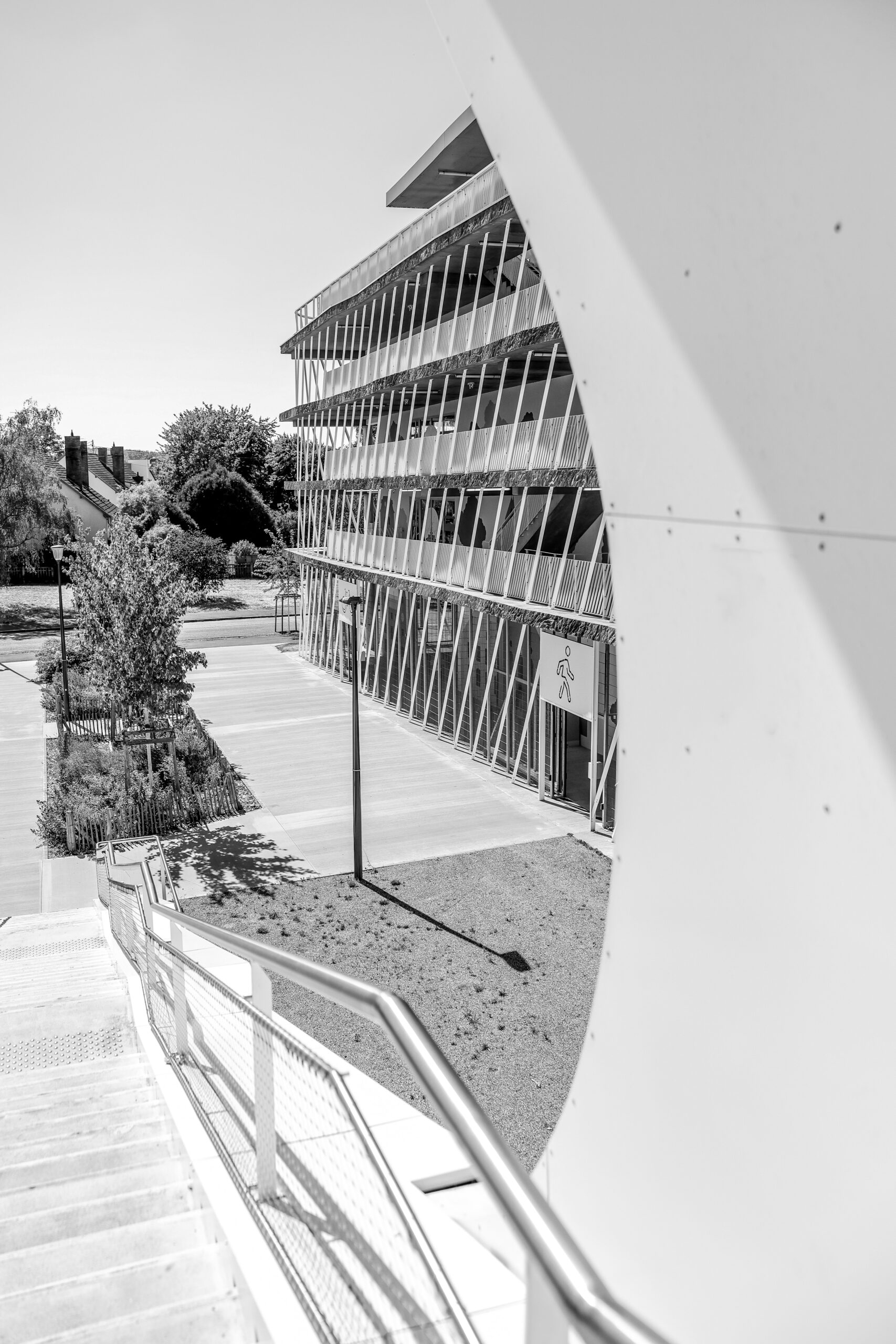 photo architecturale de la gare de Haguenau