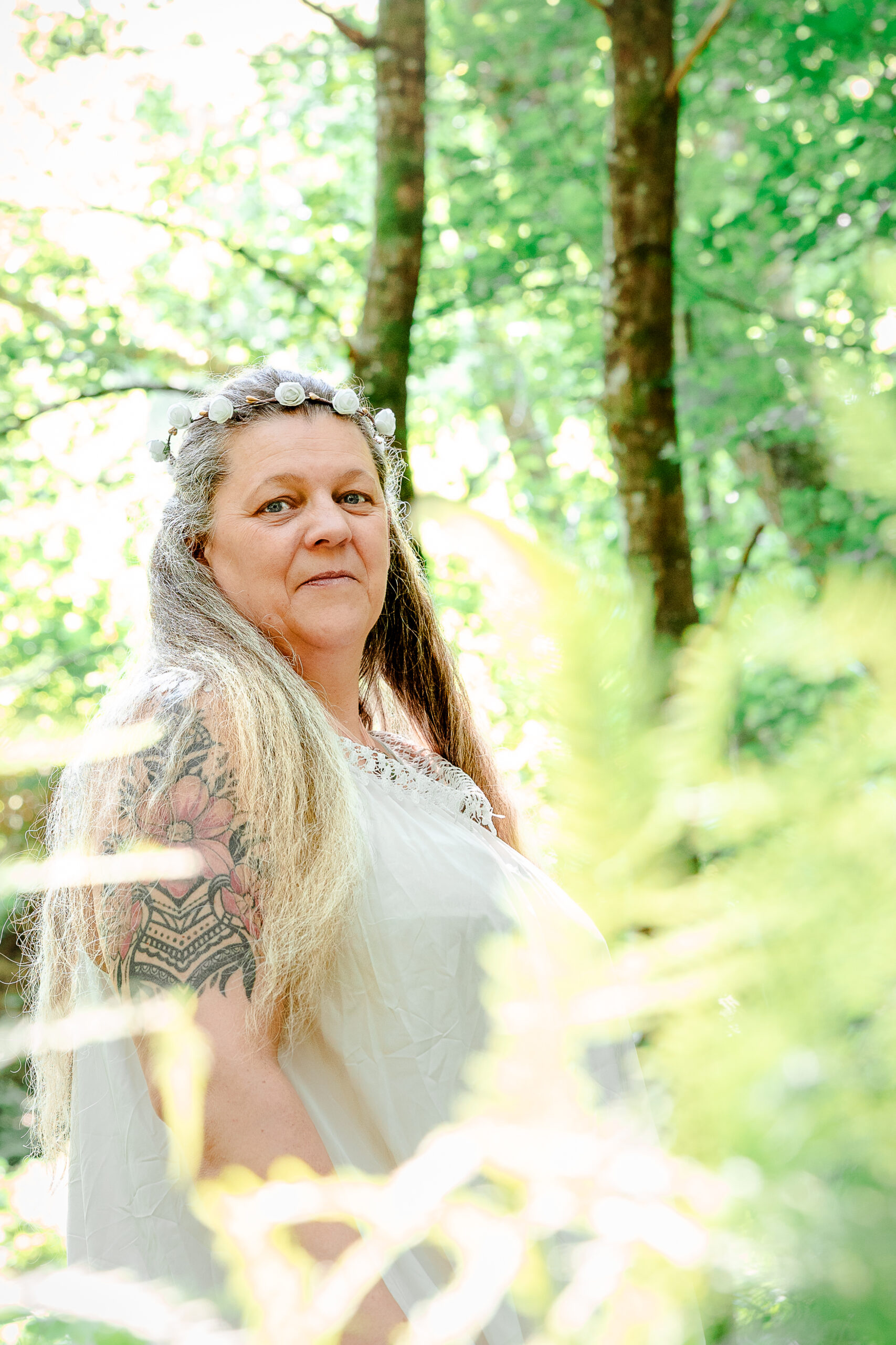 portrait femme en alsace