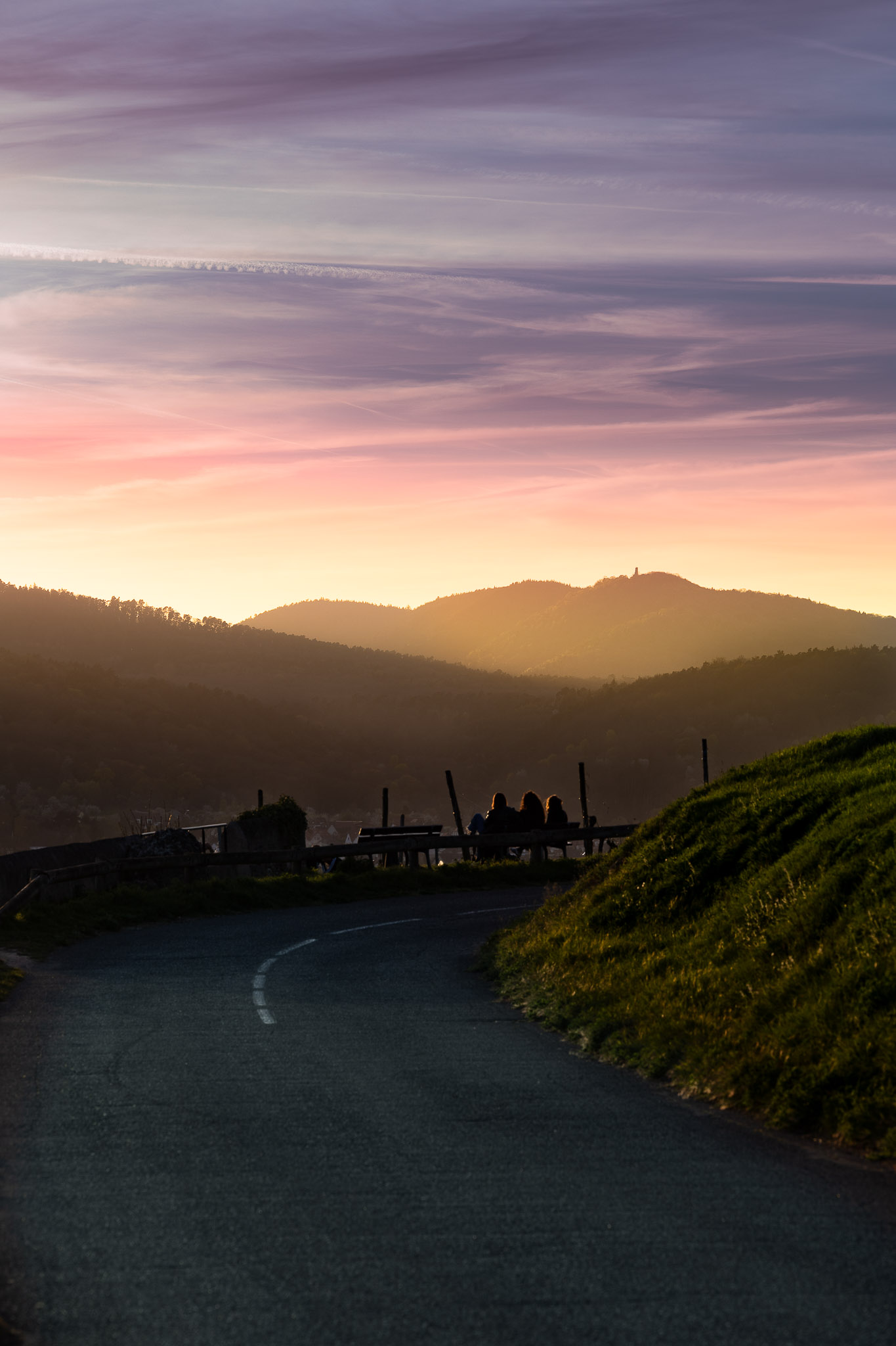 Photographie de paysage minimaliste et intemporelle dans la région alsace